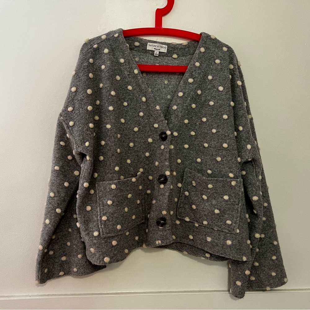 Madewell texture and thread popcorn sweater